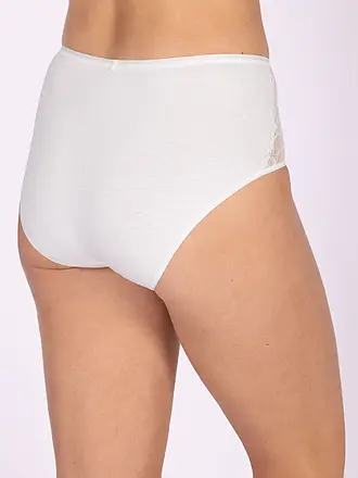 NINA VON C | Culotte taille haute en dentelle noire | weiss
